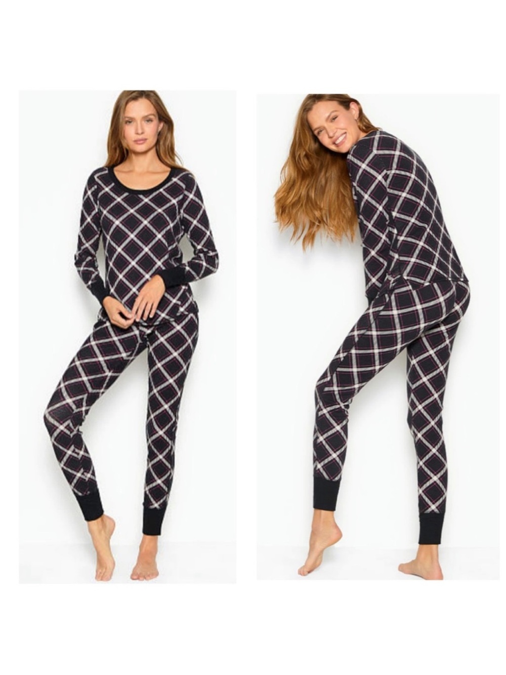 NWT Victoria’s Secret Thermal Long PJ Set